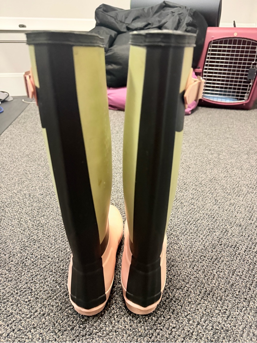 Hunter Tall Shadow Print Boot - Picture 3 of 11